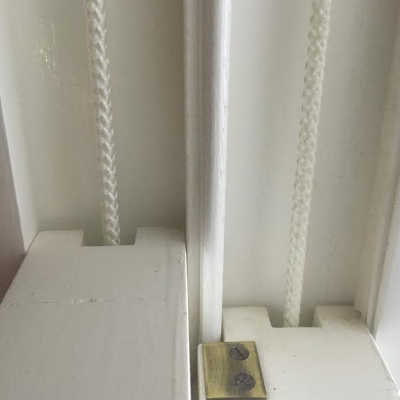 Draft proofing sash windows