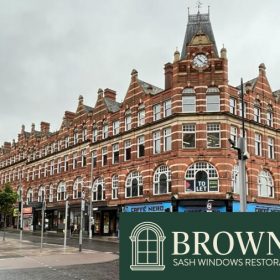 double glazed sash windows listed building Nottingham city centre