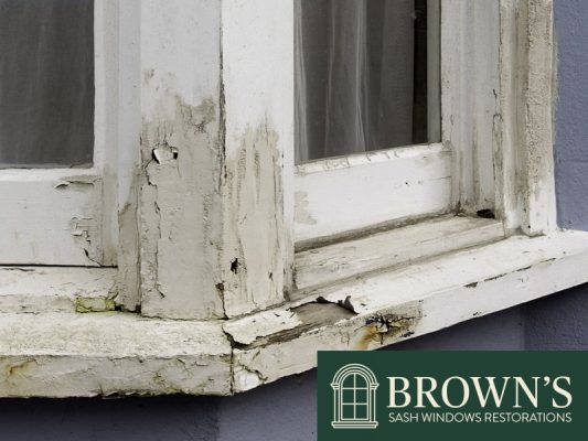 timber sash windows need restoration Nottinghamshire