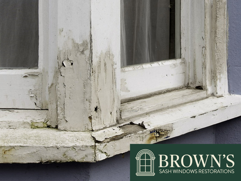 timber sash windows need restoration Nottinghamshire
